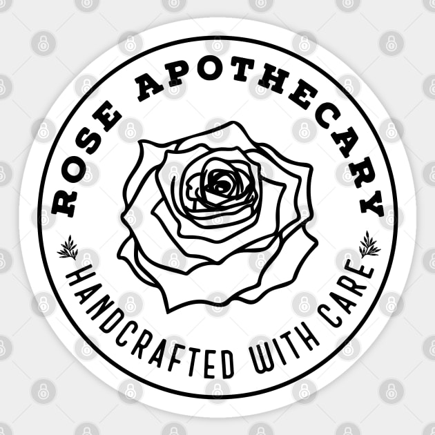 Rose apothecary Sticker by Prita_d